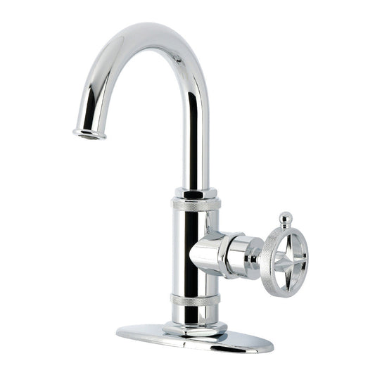 Levante Single-Hole Bathroom Faucet in Polished Chrome