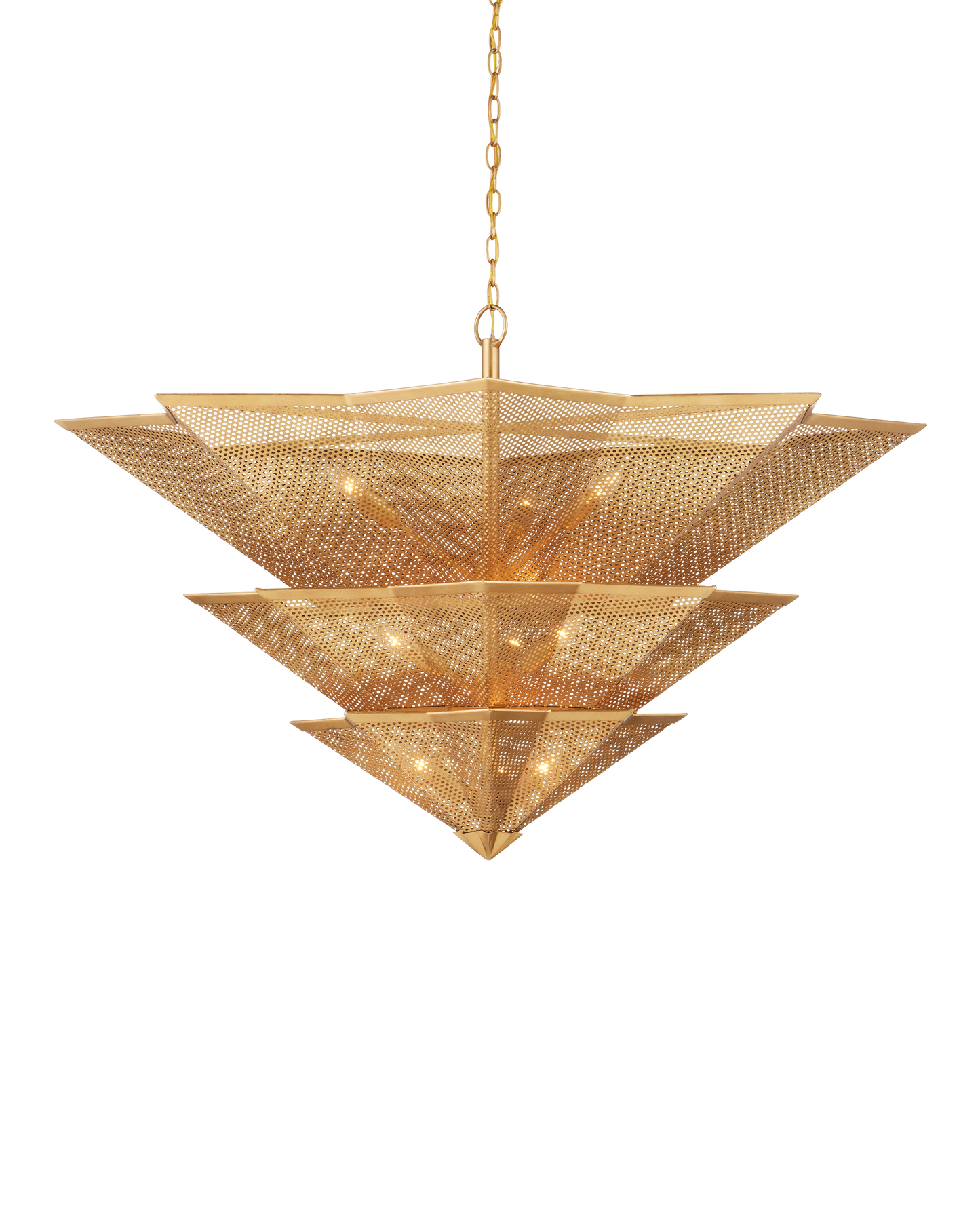 Hanway Gold Chandelier