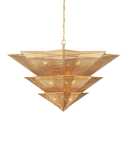 Hanway Gold Chandelier