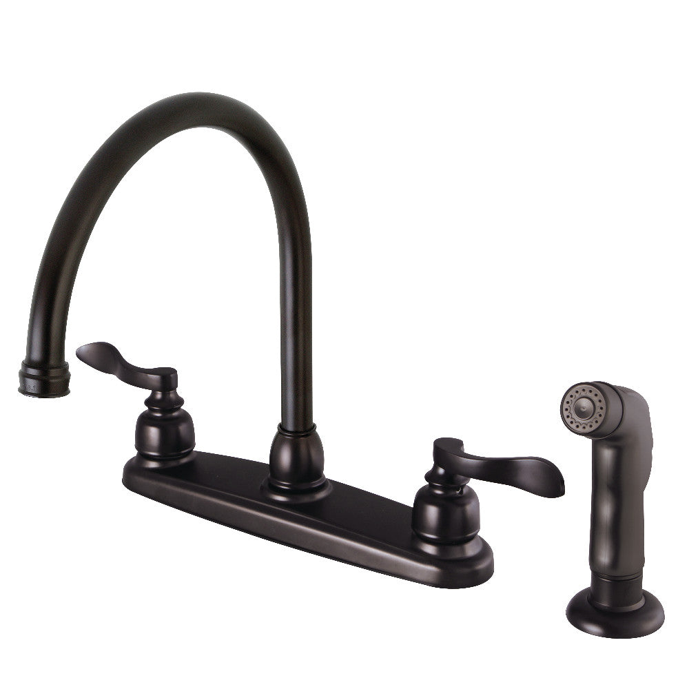 NuWave French Centerset Kitchen Faucet in Oil Rubbed Bronze