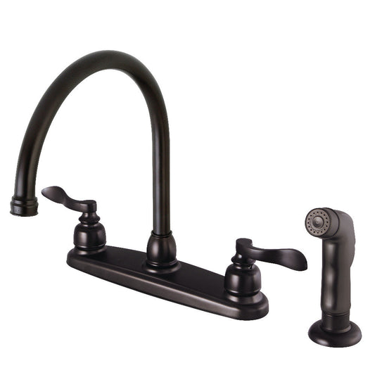 NuWave French Centerset Kitchen Faucet in Oil Rubbed Bronze