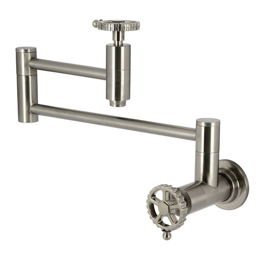 Fuller Pot Filler Faucet in Brushed Nickel