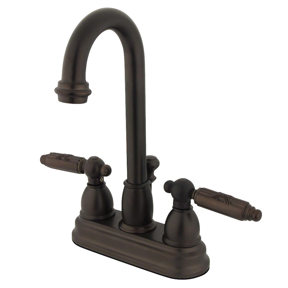 Vintage 4 Inch Centerset Bathroom Faucet in Oil Rubbed Bronze