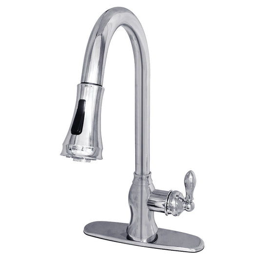 American Classic Pull-Down Kitchen Faucet in Polished Chrome