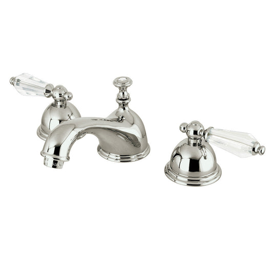 Wilshire Widespread Bathroom Faucet in Brushed Nickel