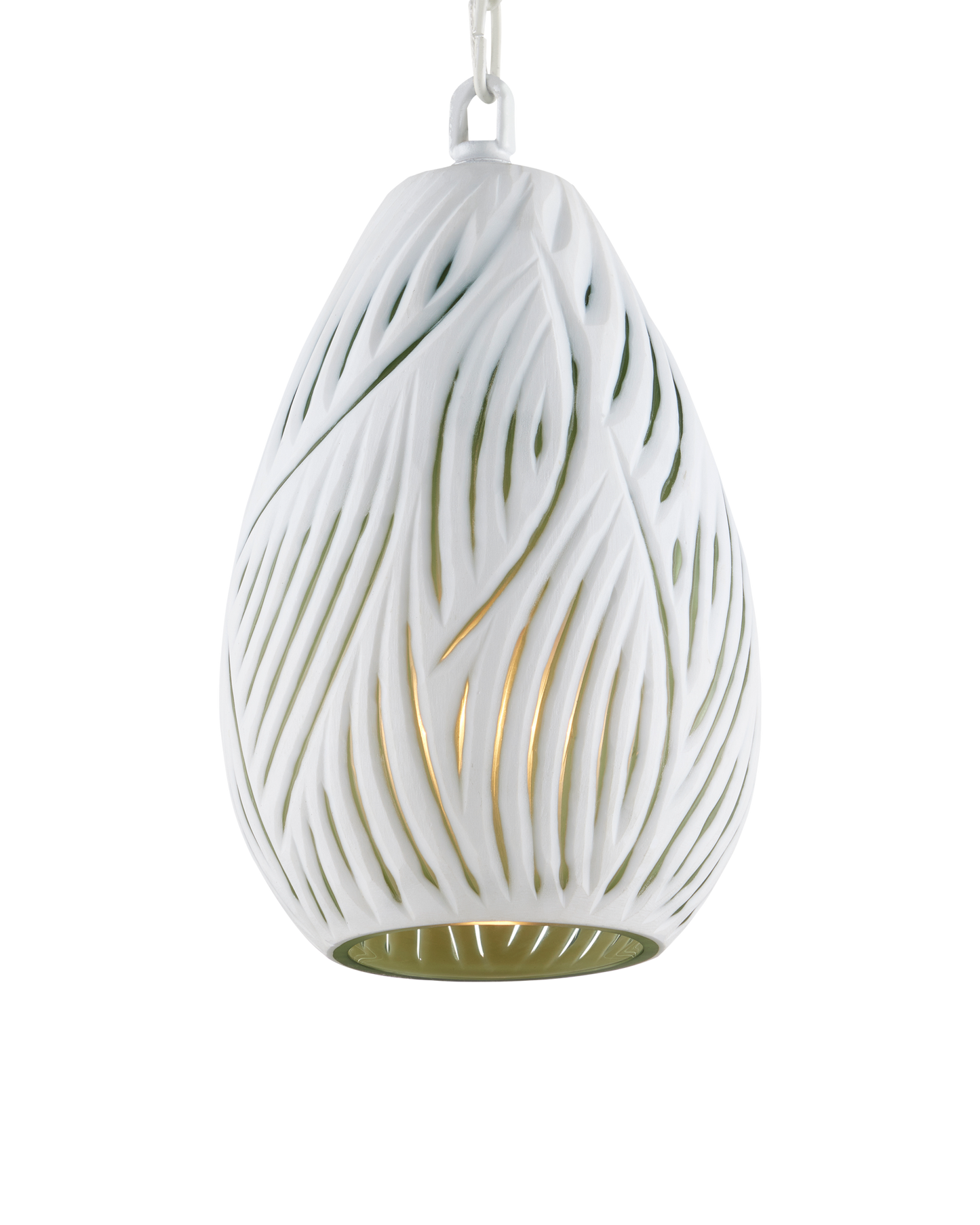 Midori White Pendant