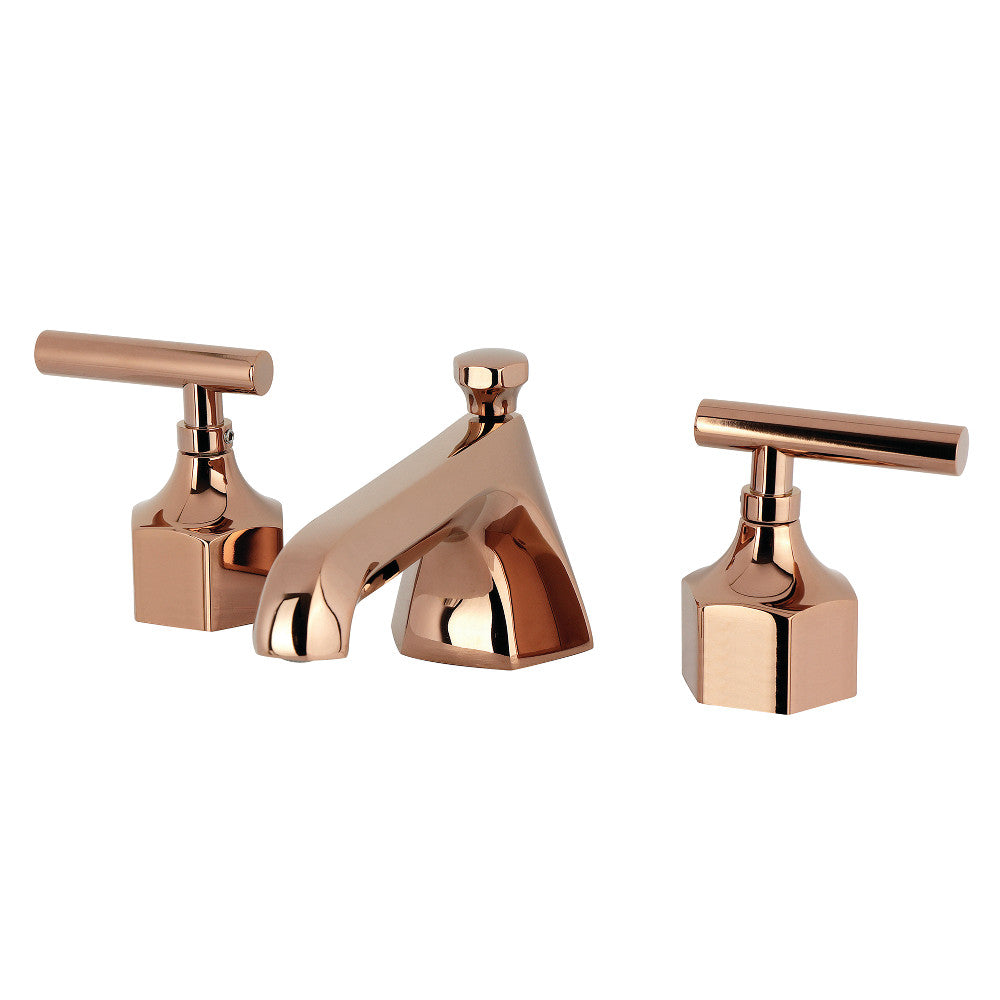 Widespread Bathroom Faucet in Rose Gold