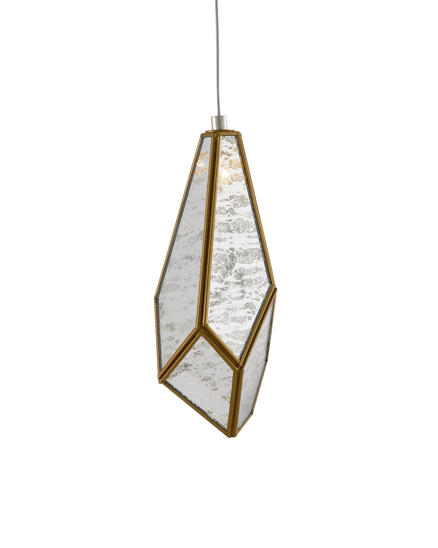 Glace Mirror 15-Light Linear Multi-Drop Pendant