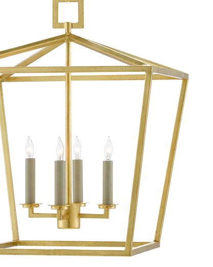 Denison Medium Gold Lantern