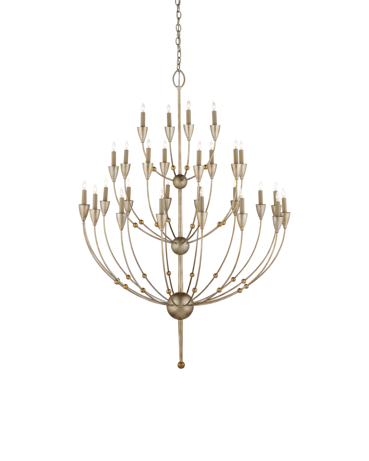Paradox Silver Chandelier
