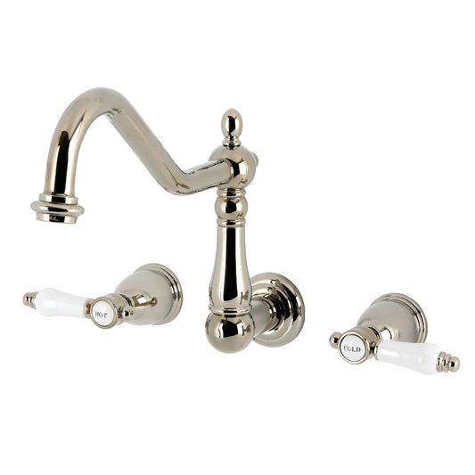 Bel-Air Wall Mount Kitchen Faucet in Polished Nickel