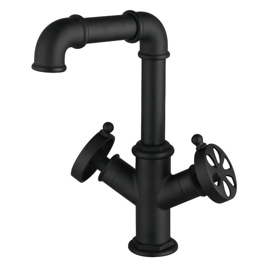 Belknap Single-Hole Bathroom Faucet in Matte Black