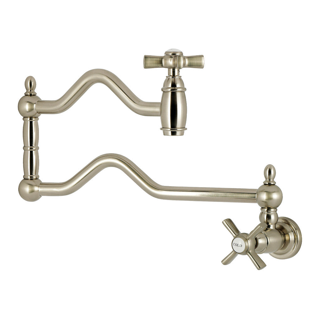 Millennium Pot Filler Faucet in Brushed Nickel