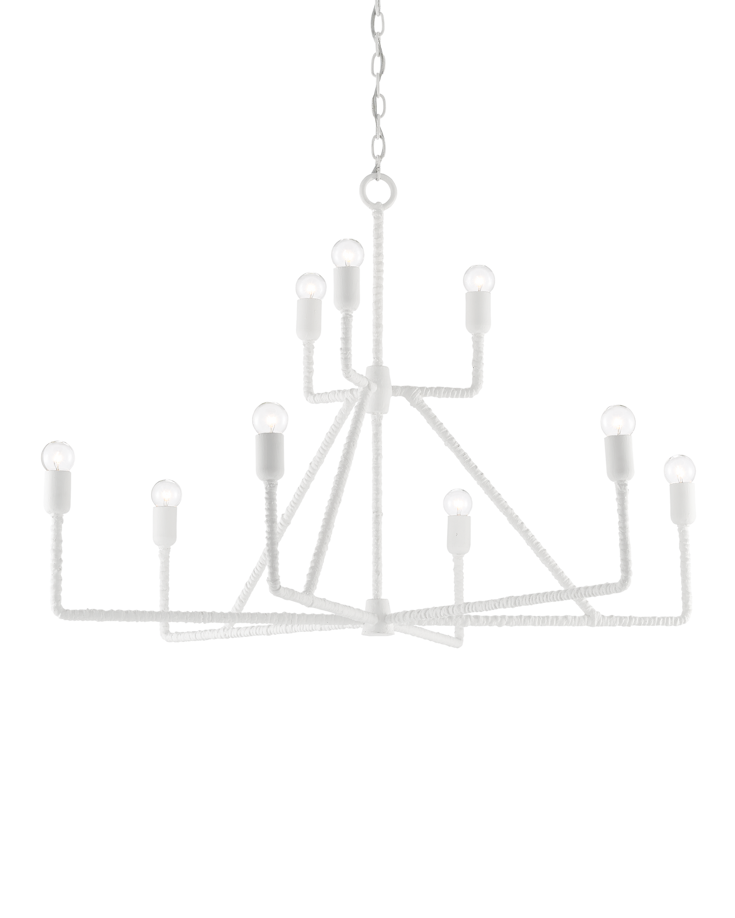 Trilling White Chandelier