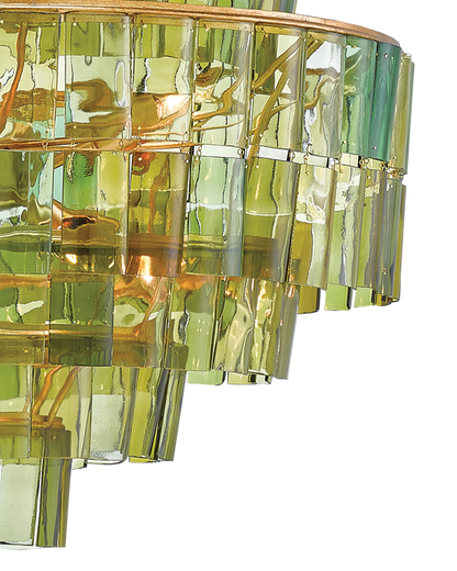 Sommelier Green Chandelier