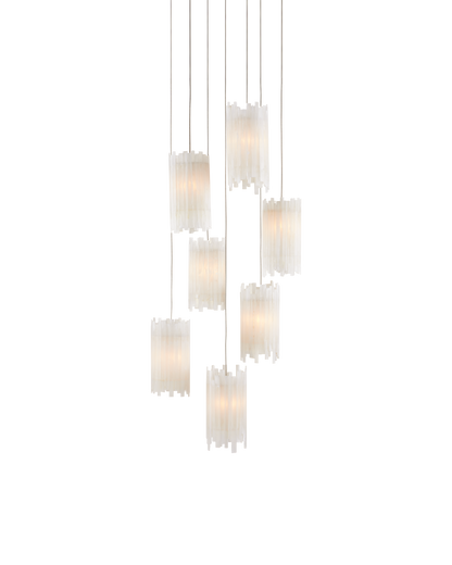 Escenia 7-Light Round Multi-Drop Pendant