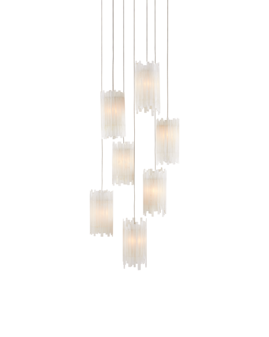 Escenia 7-Light Round Multi-Drop Pendant