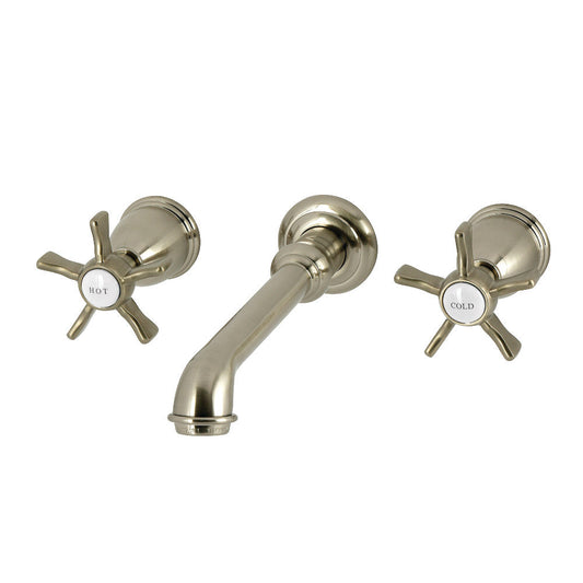 Hamilton Wall-Mount Bathroom Faucet in Brushed Nickel