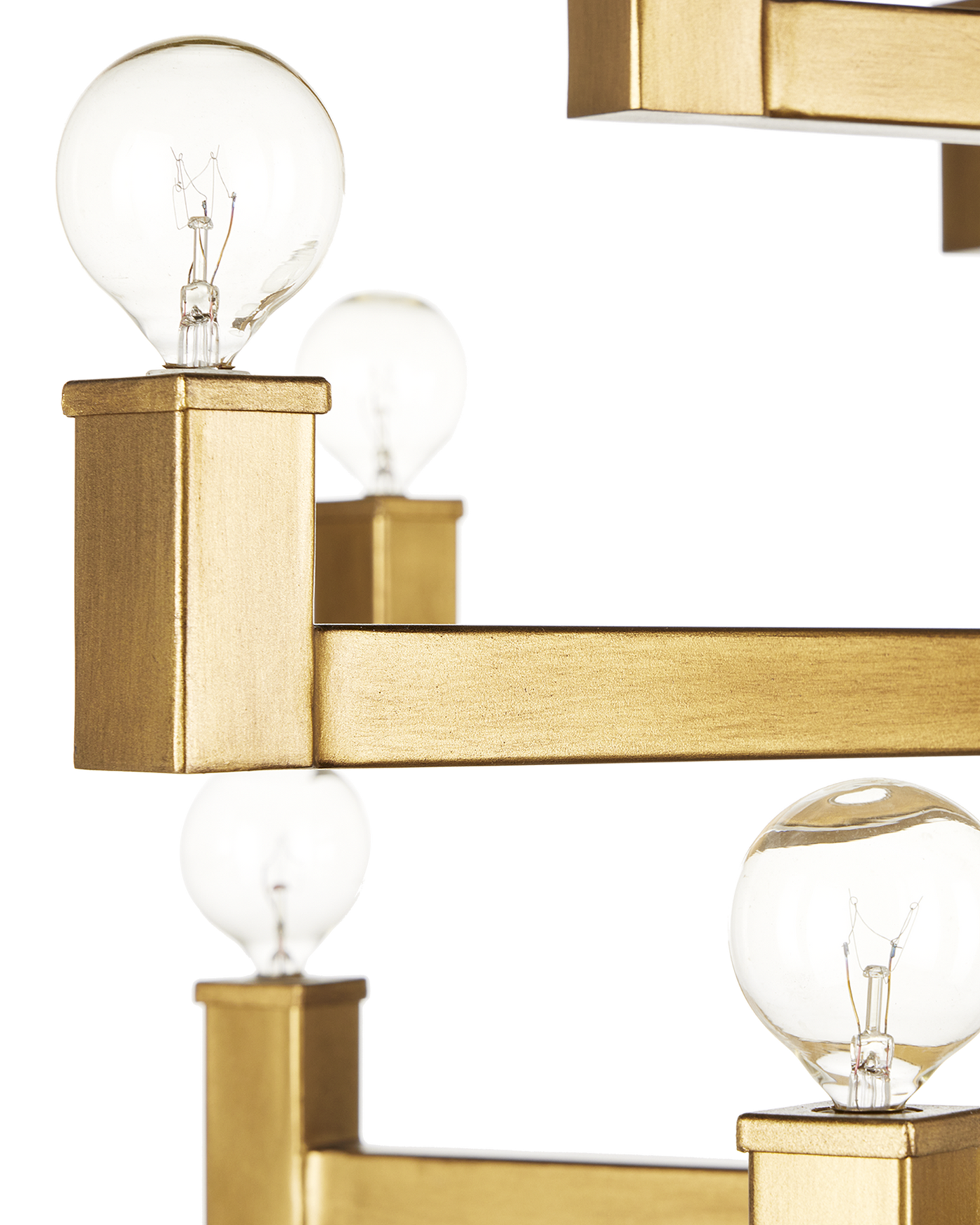 Andre Grande Brass Chandelier