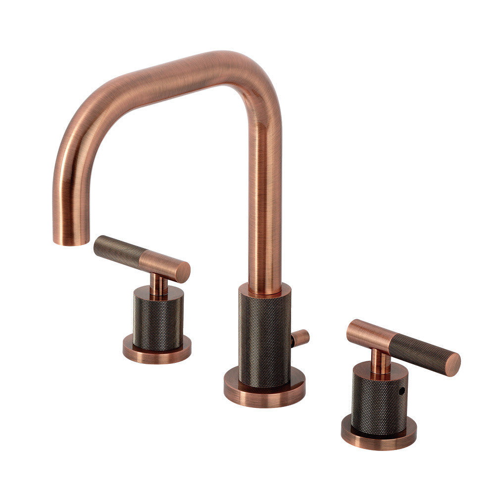 Convergent Widespread Bathroom Faucet in Antique Copper