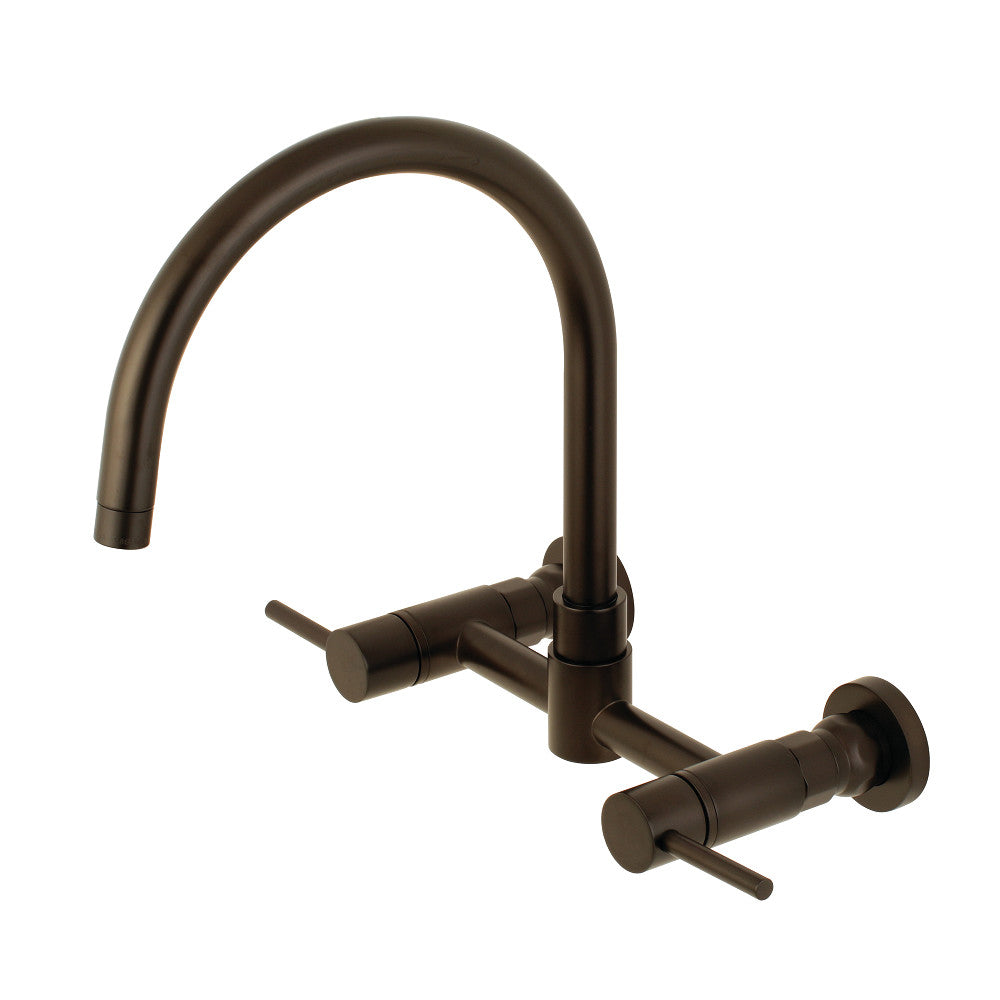Concord Wall Mount Kitchen Faucet in Oil Rubbed Bronze