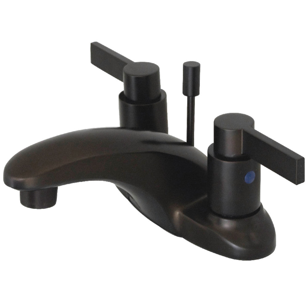 NuvoFusion 4 Inch Centerset Bathroom Faucet in Oil Rubbed Bronze