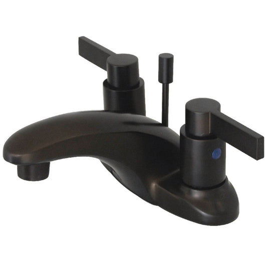 NuvoFusion 4 Inch Centerset Bathroom Faucet in Oil Rubbed Bronze