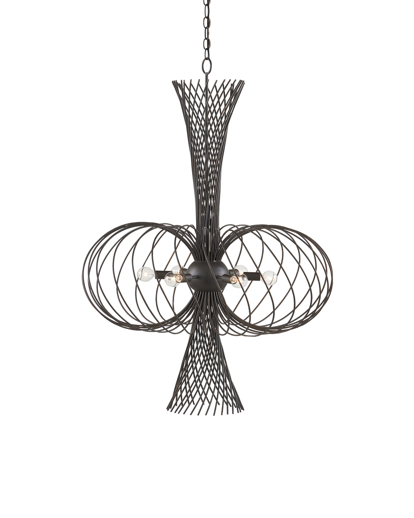 Akio Bronze Chandelier
