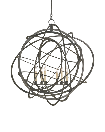 Genesis Black Orb Chandelier