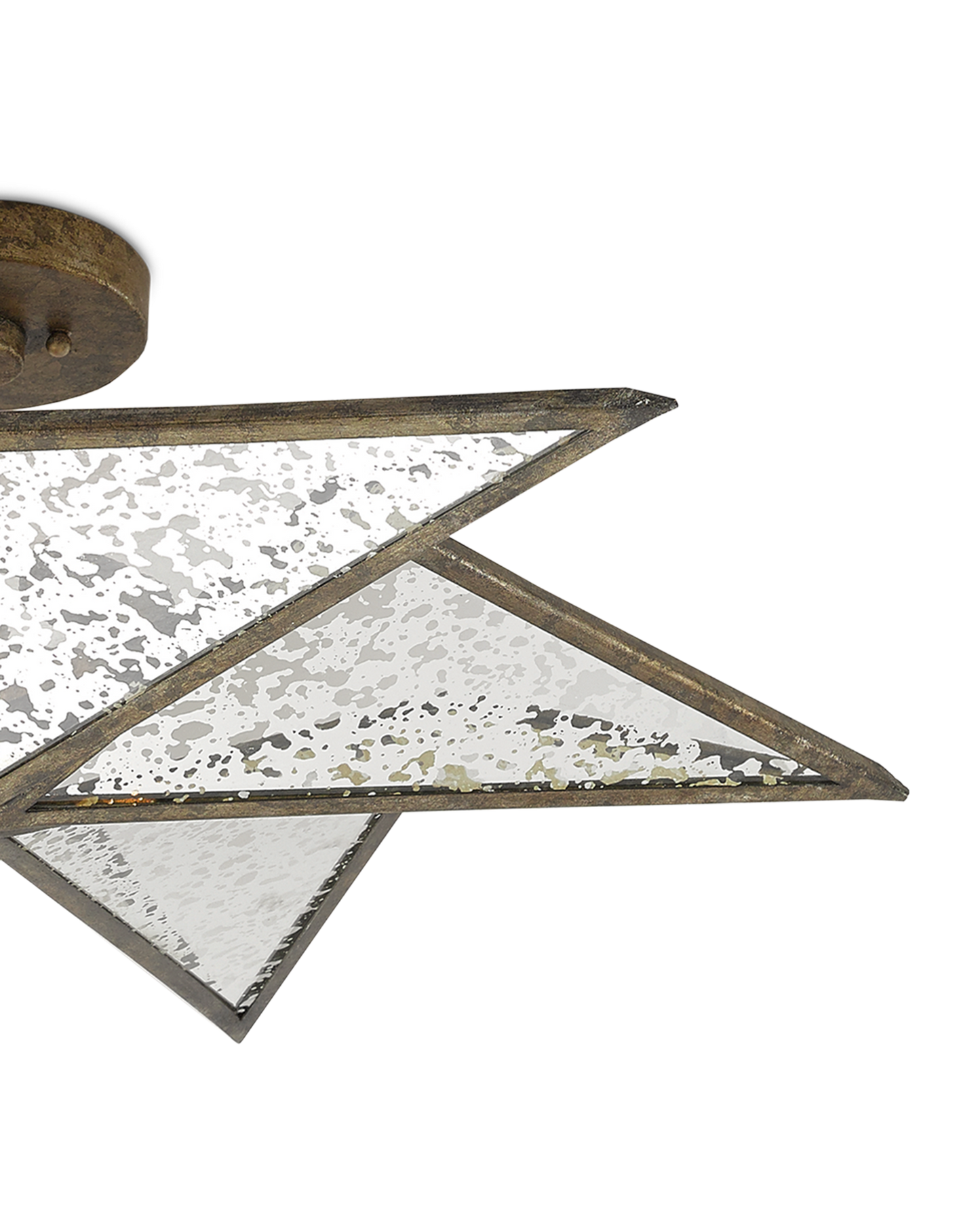 Stargazer Bronze Semi-Flush Mount