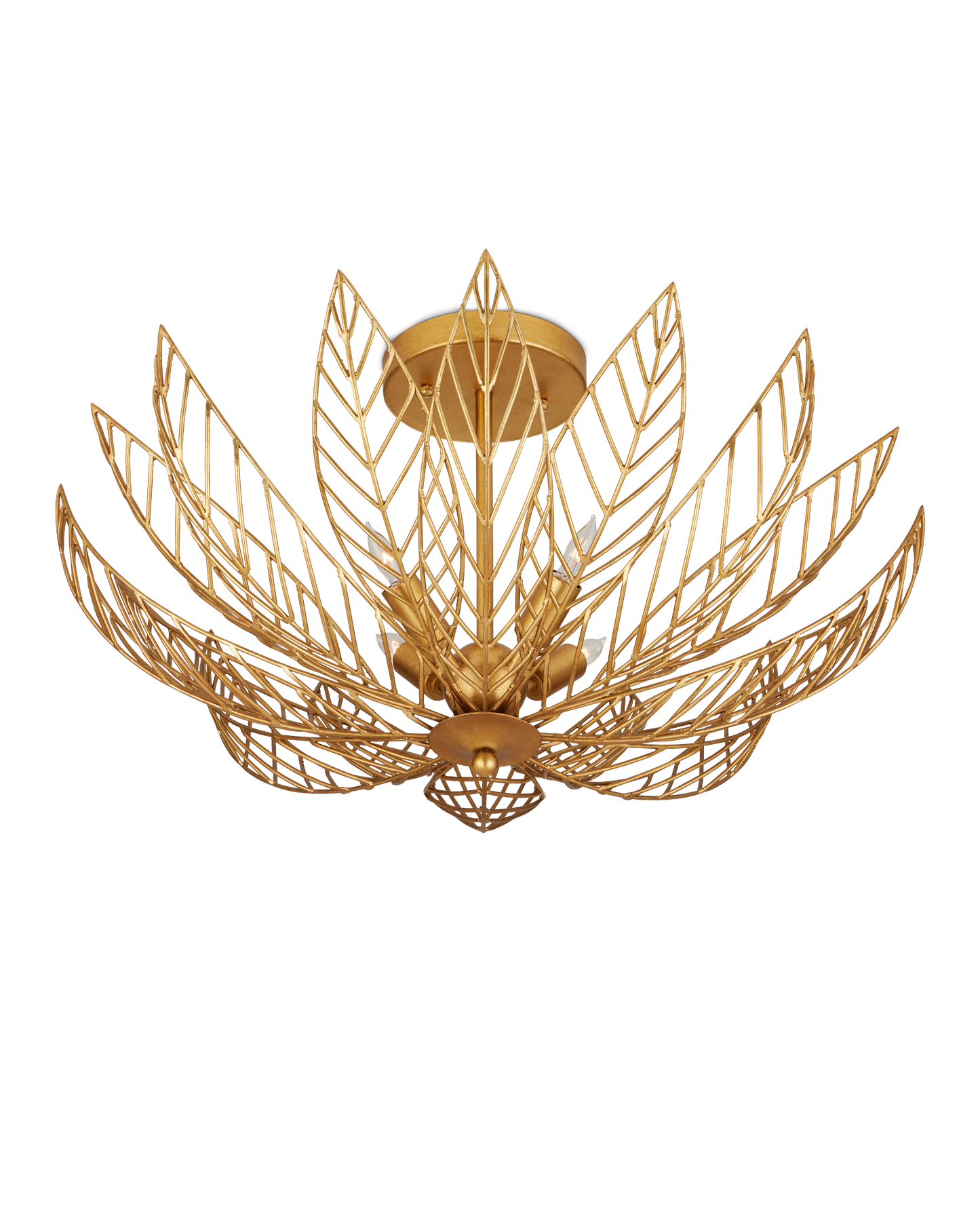 Leaflace Semi-Flush Mount