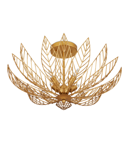 Leaflace Semi-Flush Mount