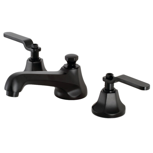 Whitaker Widespread Bathroom Faucet in Matte Black