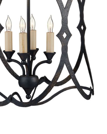 Charisma Small Black Lantern