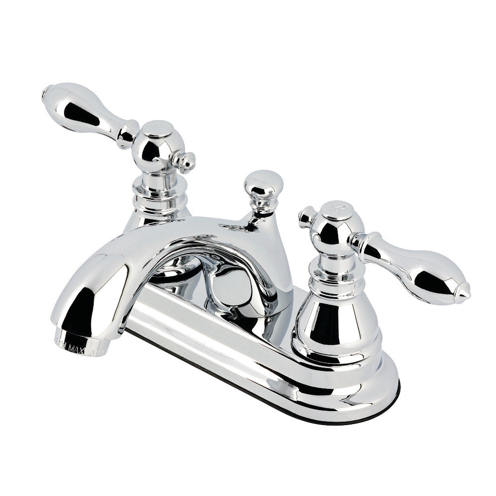 American Classic 4 Inch Centerset Bathroom Faucet in Polished Chrome