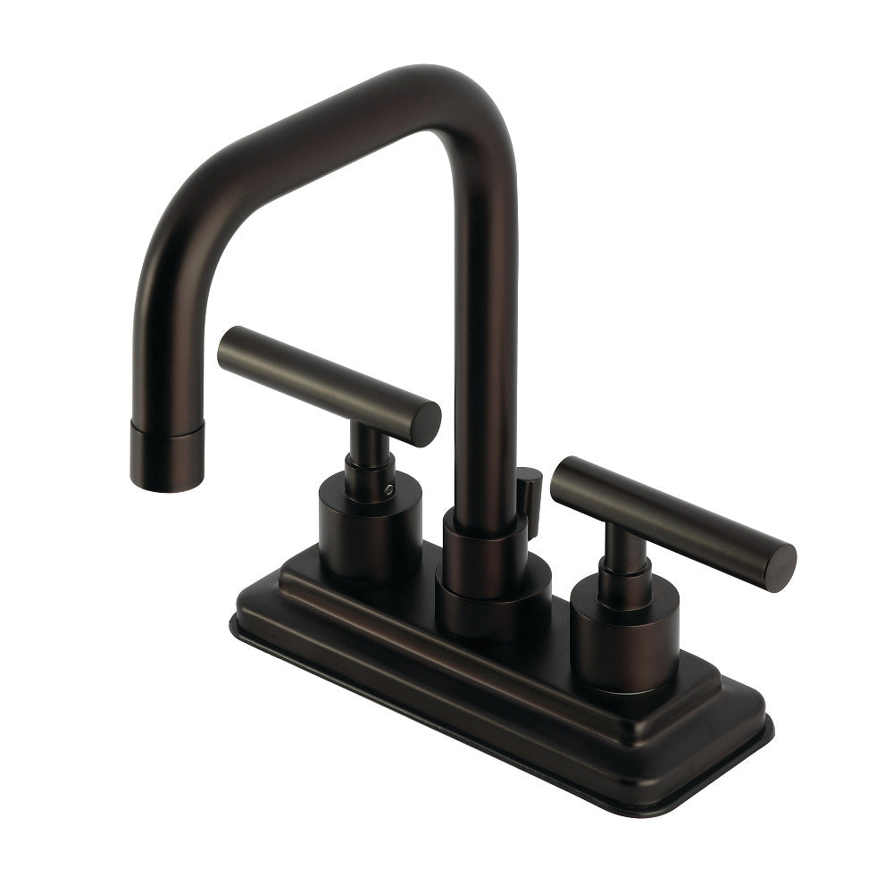 Manhattan 4 Inch Centerset Bathroom Faucet in Oil Rubbed Bronze