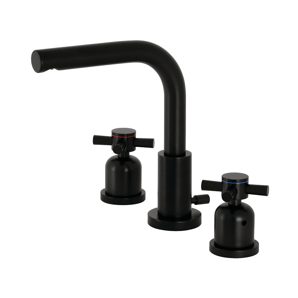 Concord Widespread Bathroom Faucet in Matte Black