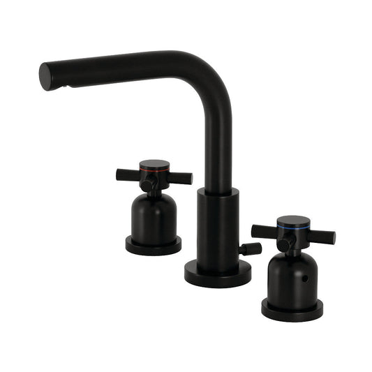 Concord Widespread Bathroom Faucet in Matte Black