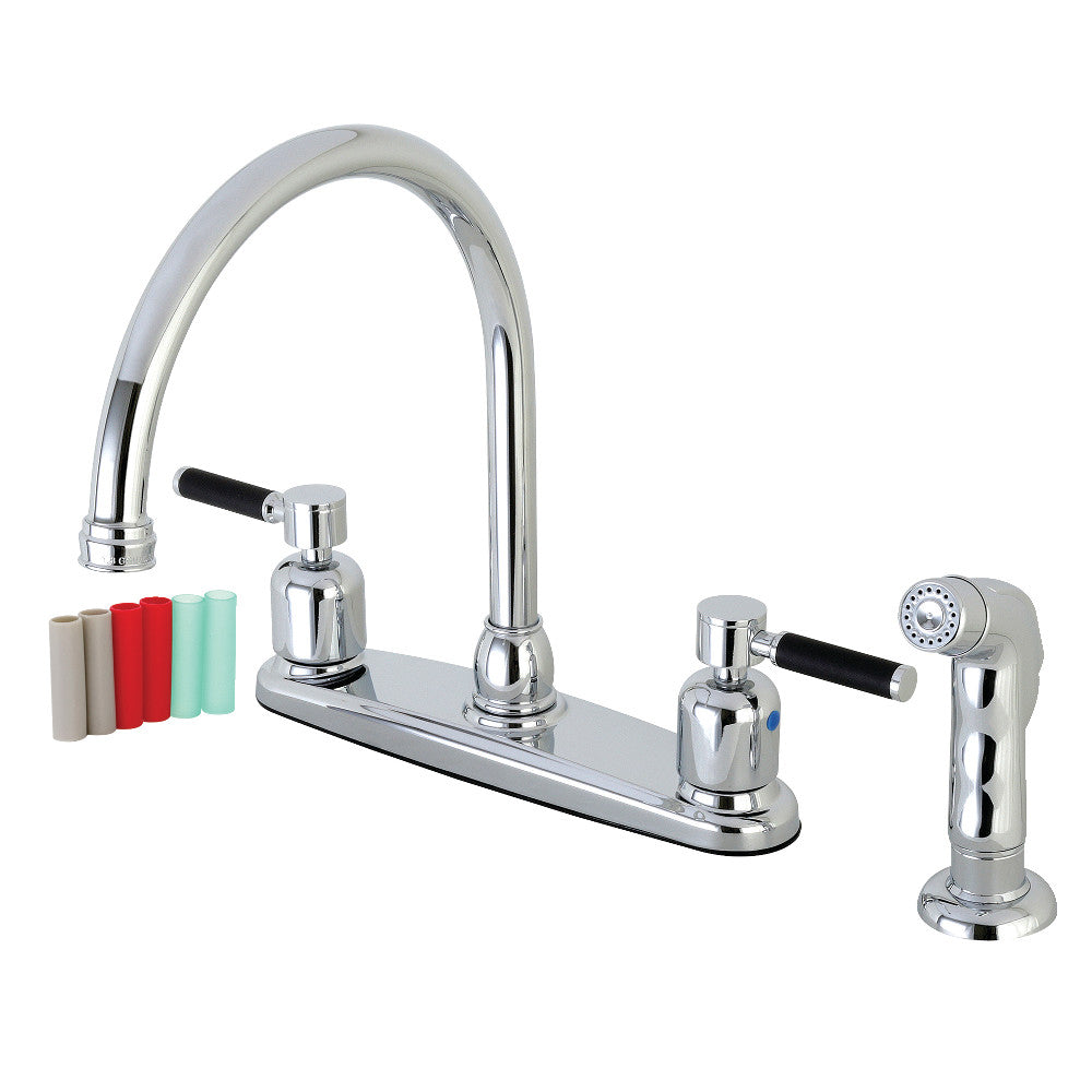 Kaiser Centerset Kitchen Faucet in Polished Chrome
