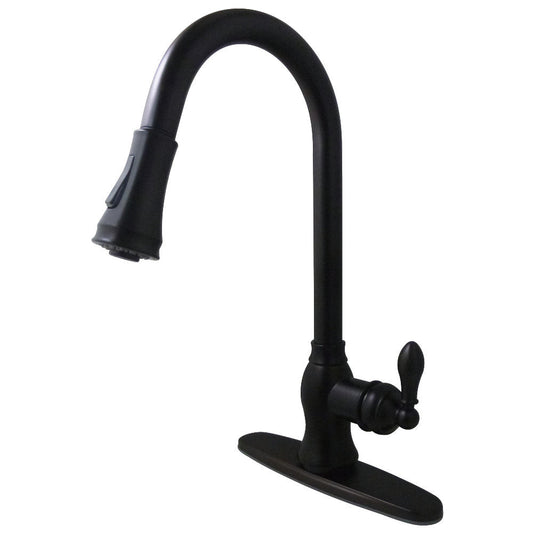 American Classic Pull-Down Kitchen Faucet in Oil Rubbed Bronze