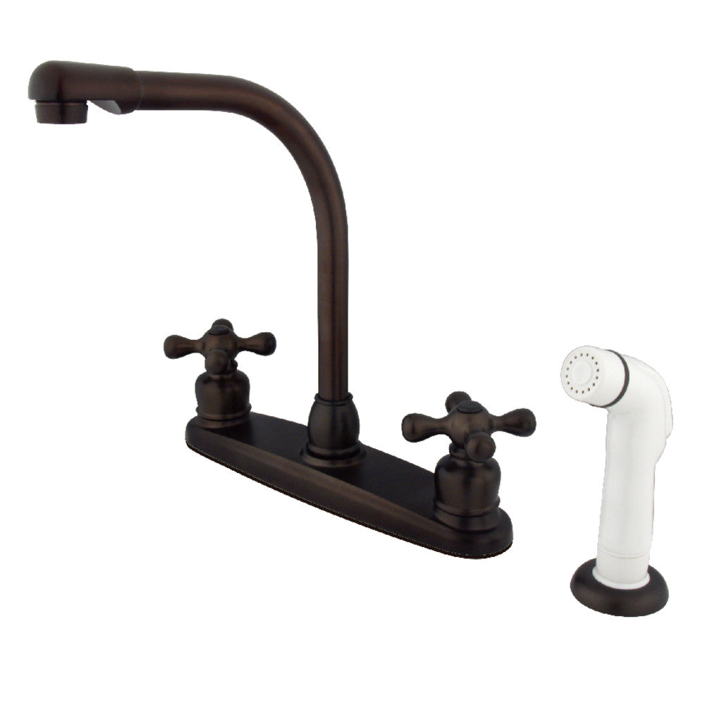 Victorian Centerset Kitchen Faucet in Oil Rubbed Bronze