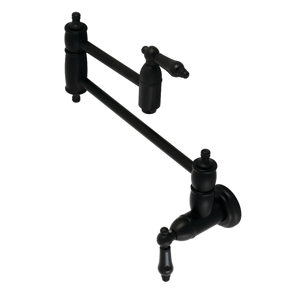 Duchess Pot Filler Faucet in Matte Black