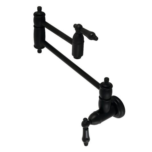 Duchess Pot Filler Faucet in Matte Black