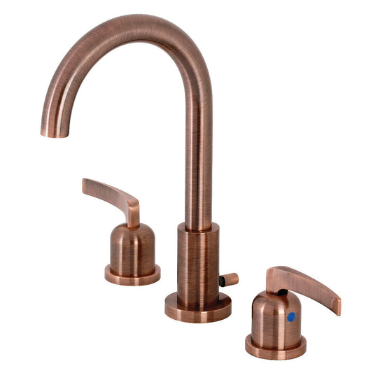 Centurion Widespread Bathroom Faucet in Antique Copper