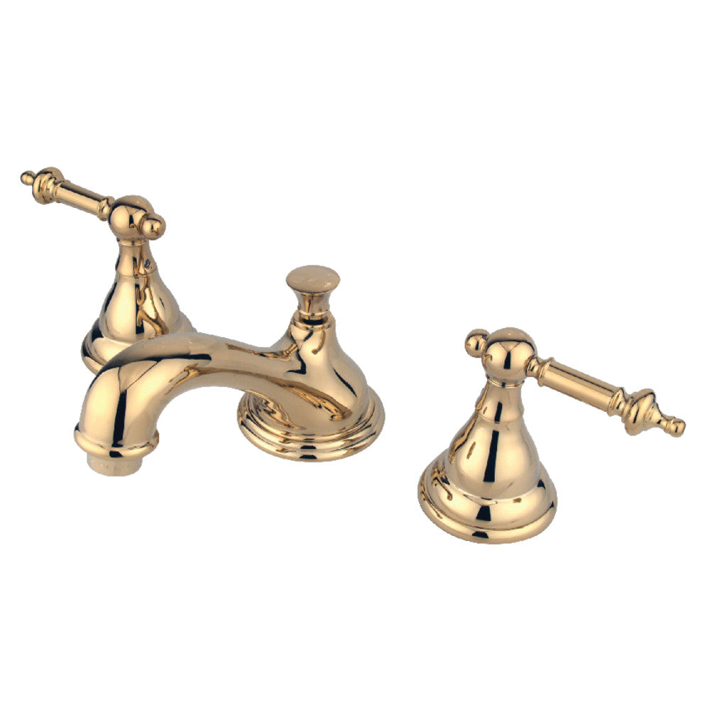 Widespread Bathroom Faucet in Polished Brass
