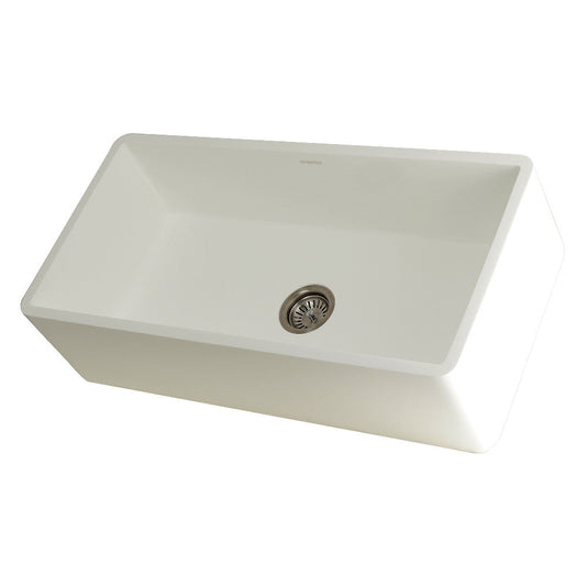 Arcticstone 36 Inch Farmhouse Kitchen Sink in White