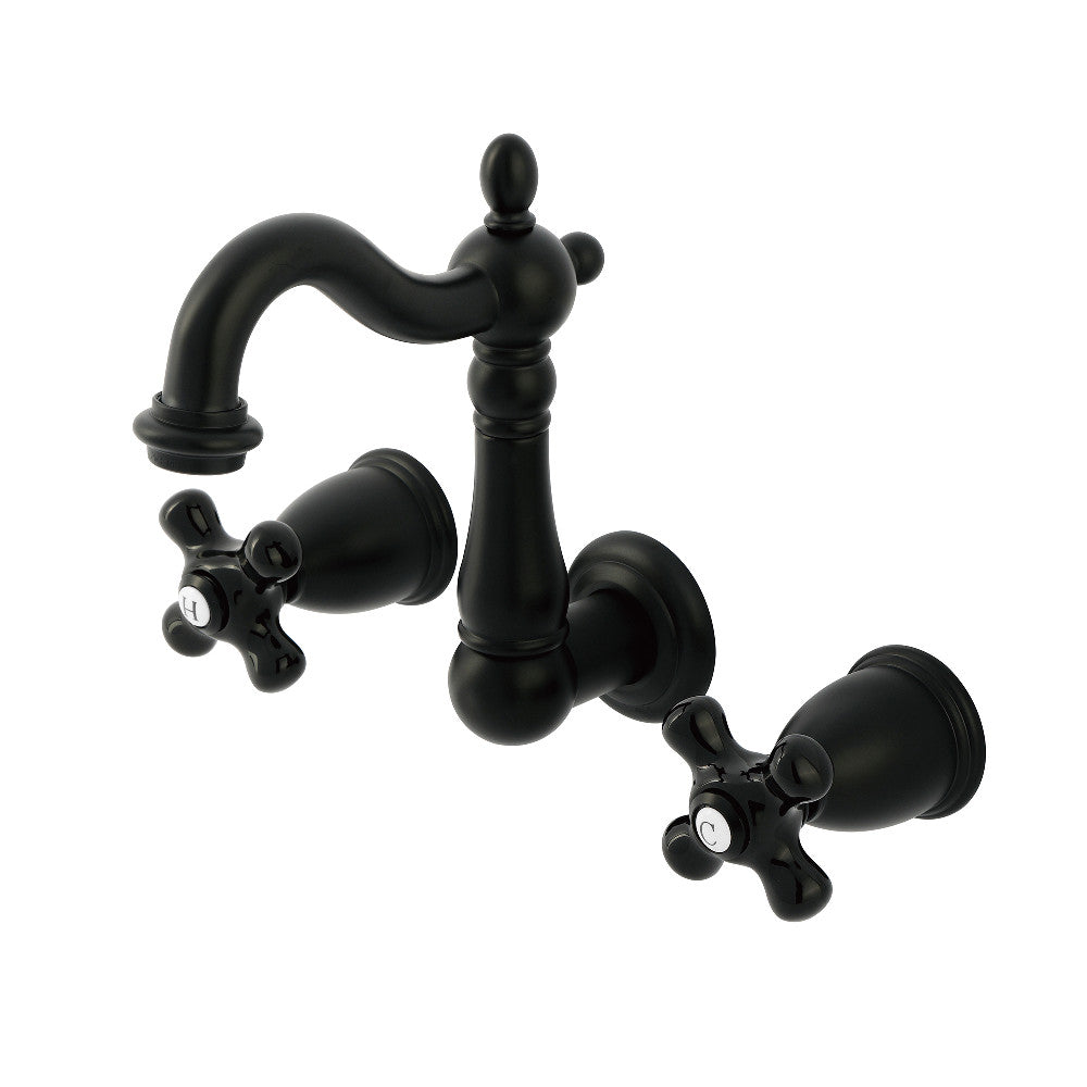 Duchess Wall-Mount Bathroom Faucet in Matte Black