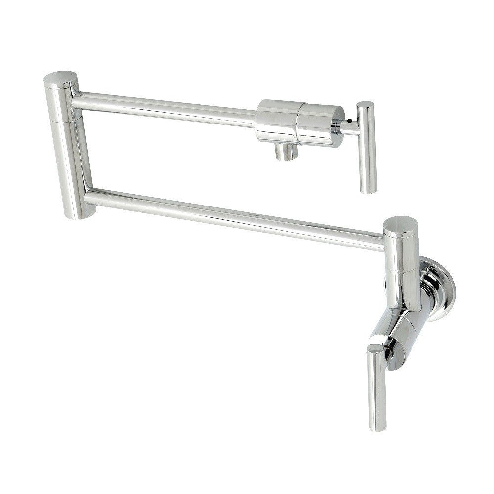 Manhattan Pot Filler Faucet in Polished Chrome