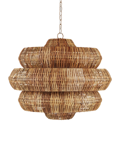 Antibes Medium Natural Chandelier