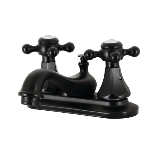 Metropolitan 4 Inch Centerset Bathroom Faucet in Matte Black